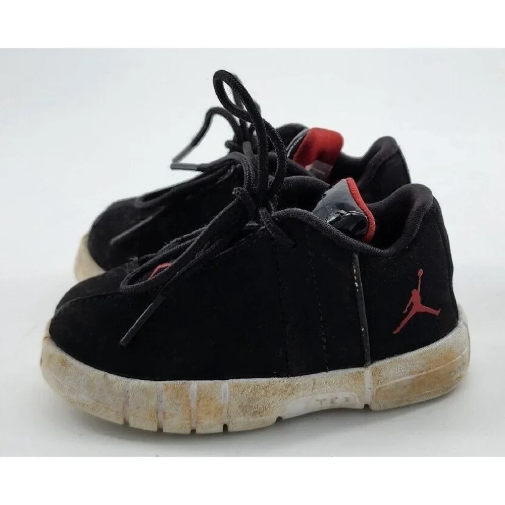 JORDAN Team Elite 2 Low Sneakers Baby Toddler Black/Red Size 5C Style AO2102-001